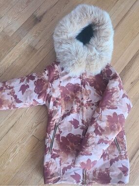 Women’s XS/Kids XL Parka with real Fur Hood